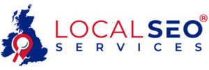 local SEO services logo for signature with trademark 300x101